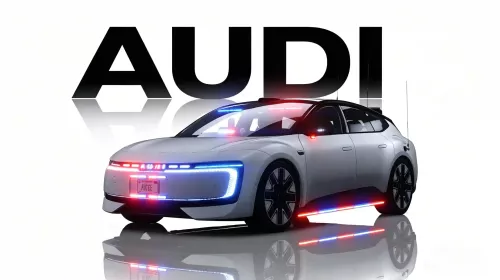 奥迪 2025 E5 SPORTBACK无标识